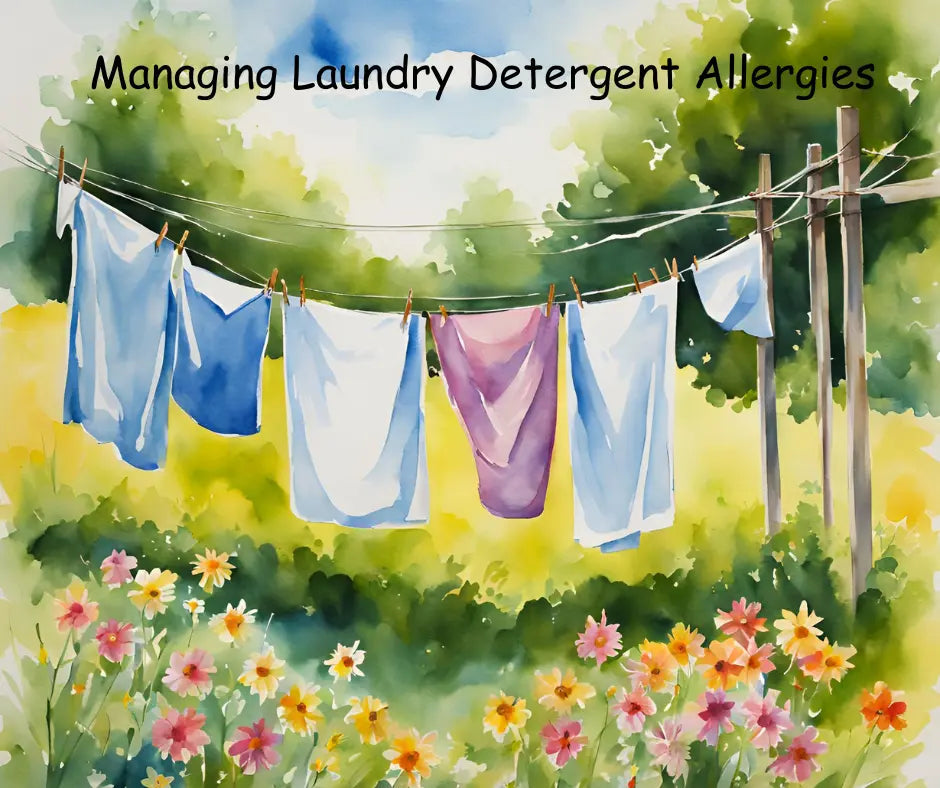 Laundry Detergent Allergy? Here's Your Solution - Harvest Hills Goat Milk Skin Care