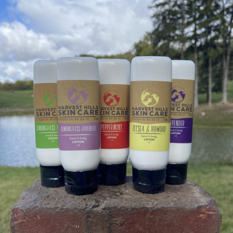 Goat milk hand and body lotion - Harvest Hills Skin Care LLC