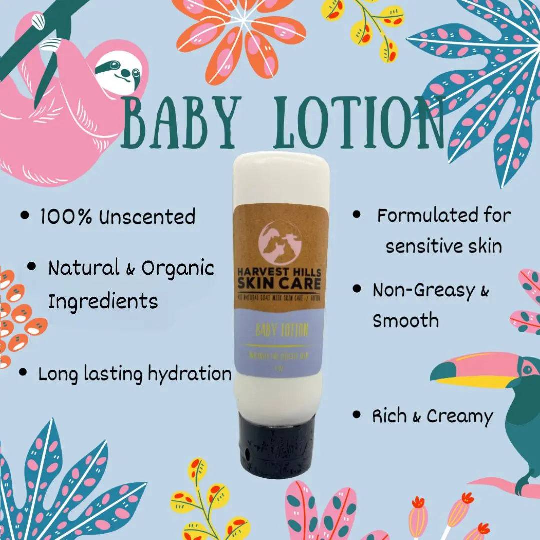 Baby Lotion Harvest Hills Skin Care