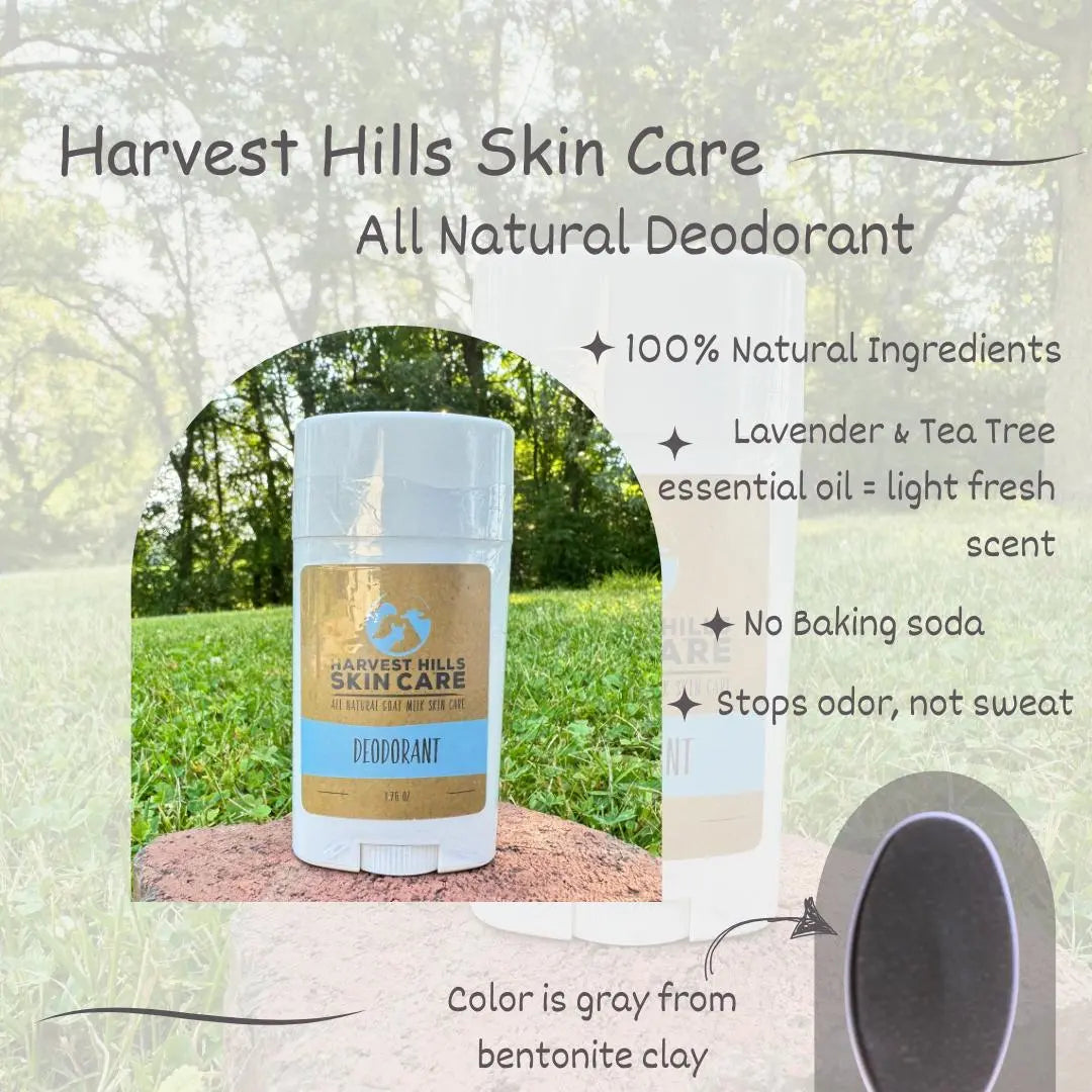 Deodorant Harvest Hills Skin Care - All Natural Goat Milk Skin Care, LLC