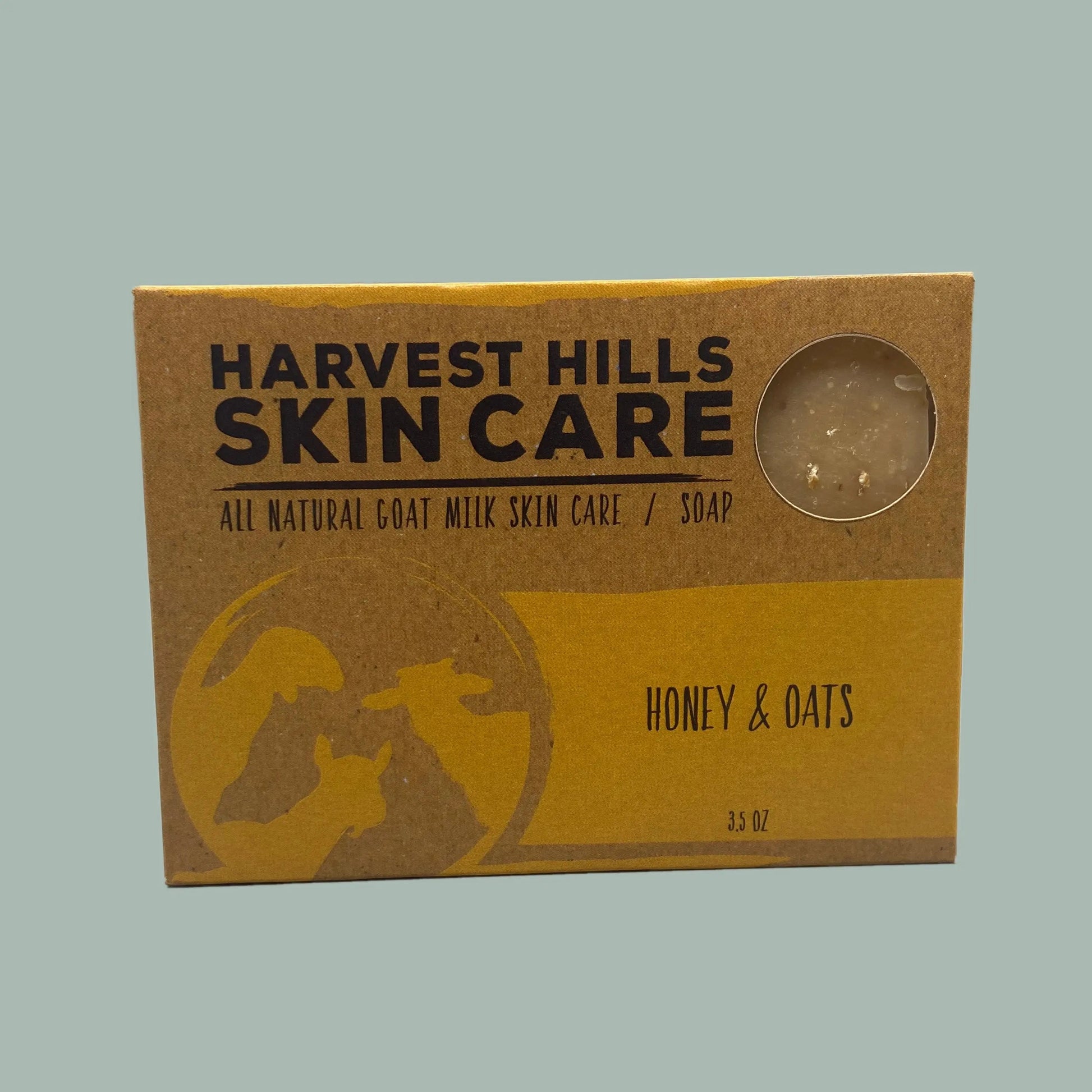 Honey & Oats Goat Milk Soap Harvest Hills Skin Care All Natural Goat Milk Skin Care