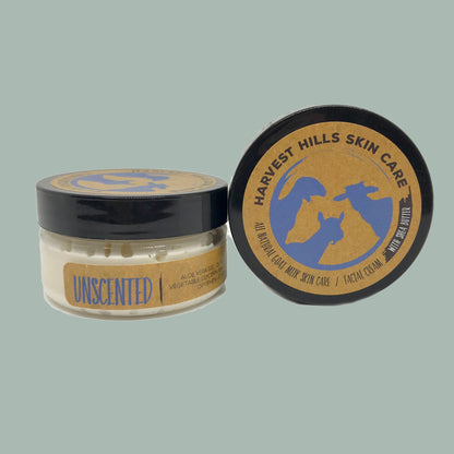 unscented goat milk facial cream - Harvest Hills Skin Care, LLC