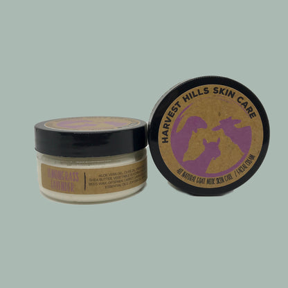 Lemongrass Lavender goat milk face cream - Harvest Hills Skin Care, LLC