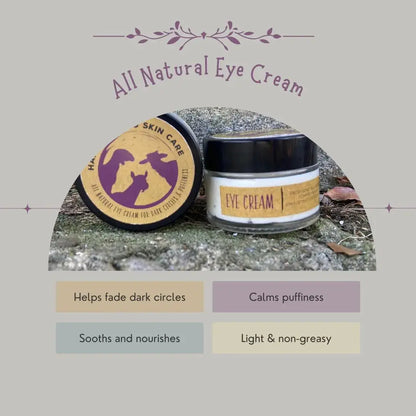 Eye Cream for dark circles and puffiness Harvest Hills Skin Care - All Natural Goat Milk Skin Care, LLC