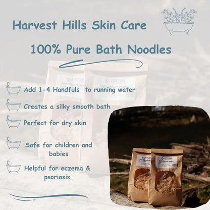 Goat Milk Bath Noodles Harvest Hills Skin Care - All Natural Goat Milk Skin Care, LLC