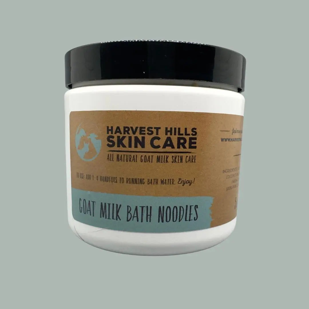 Goat Milk Bath Noodles Harvest Hills Skin Care - All Natural Goat Milk Skin Care, LLC