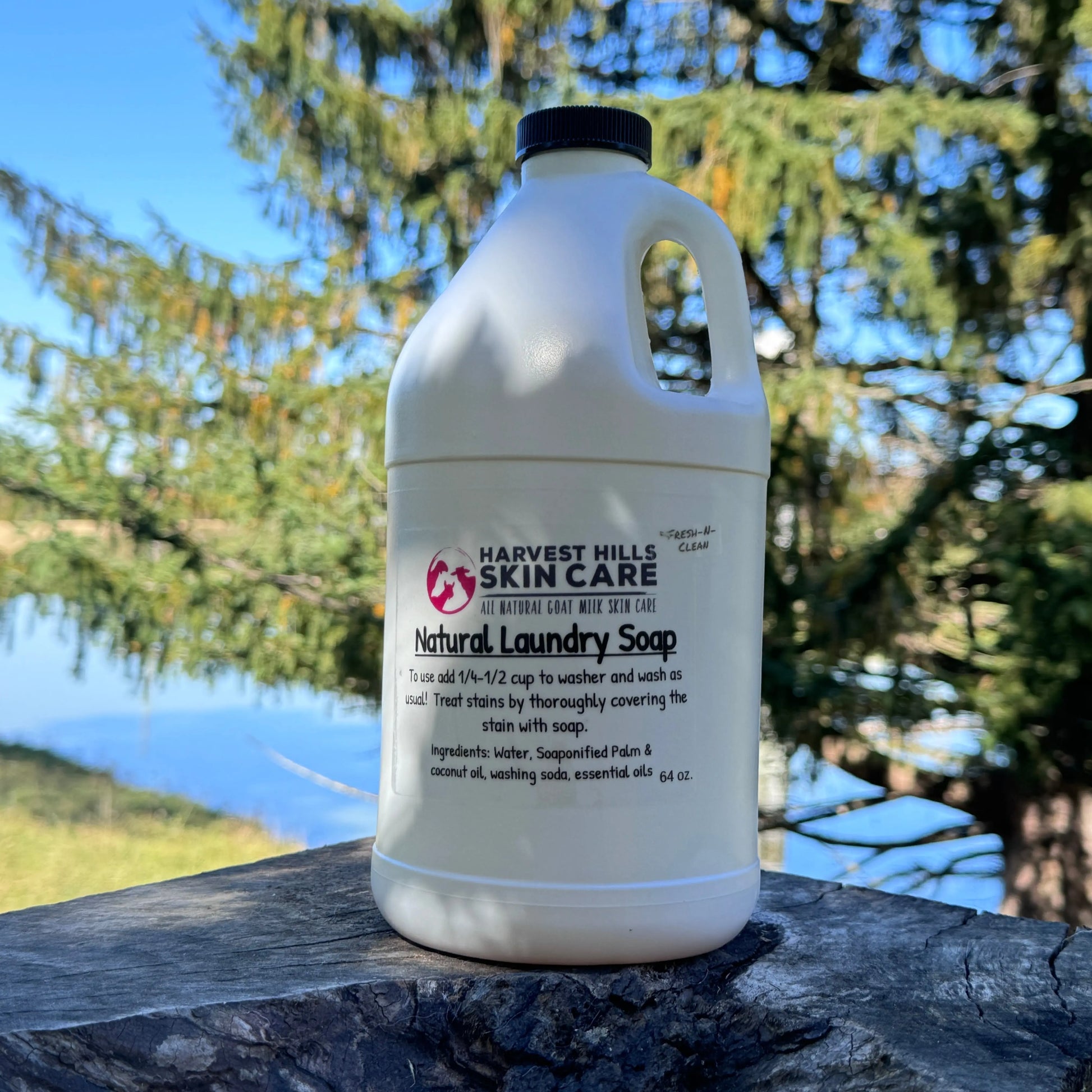 Laundry Soap - Natural,  Pure and Gentle Harvest Hills Skin Care, LLC