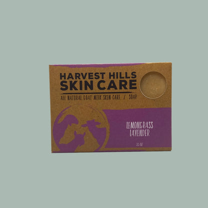 Lemongrass Lavender Soap Harvest Hills Skin Care All Natural Goat Milk Skin Care