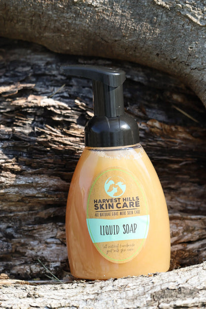 Liquid Soap - All natural goat milk soap Harvest Hills Skin Care - All Natural Goat Milk Skin Care