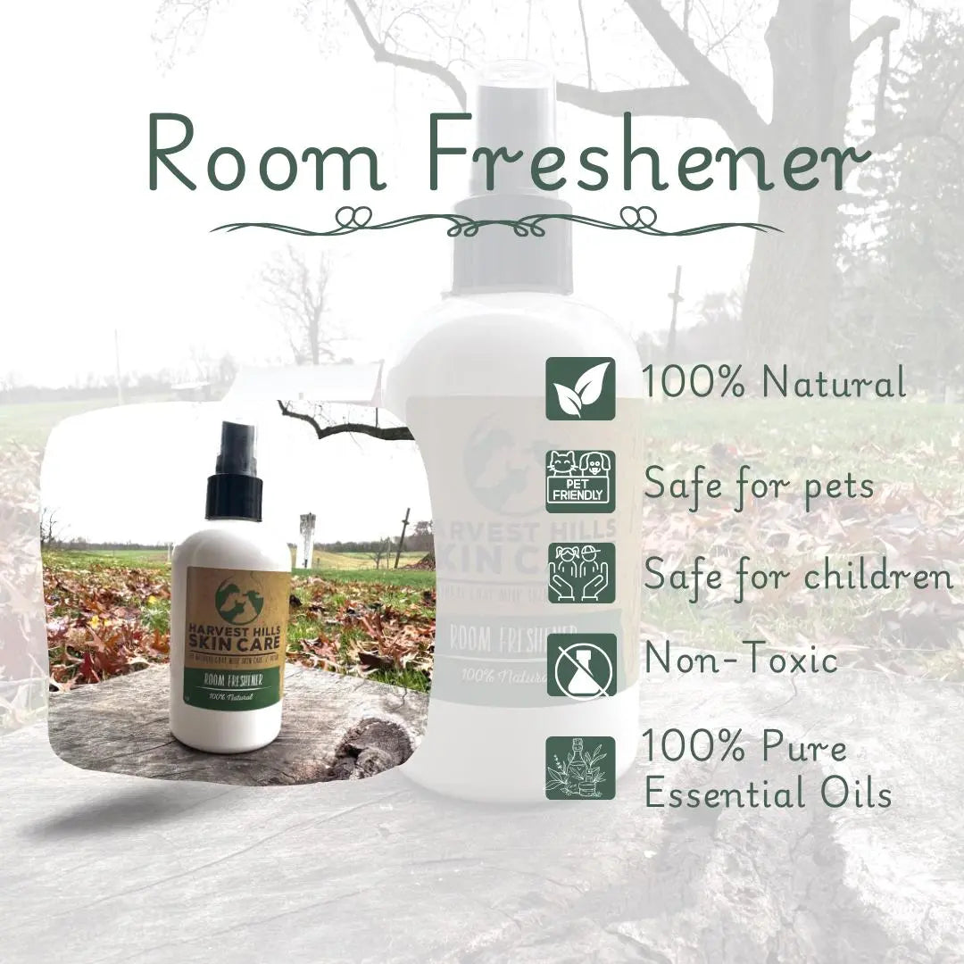 Room Freshener - 100% Natural Harvest Hills Skin Care