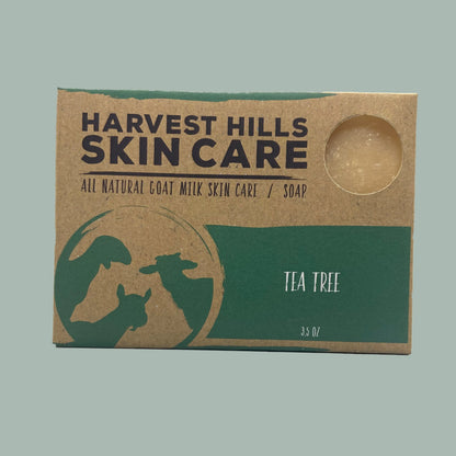 Tea Tree Soap for acne and oily skin - Harvest Hills Skin Care